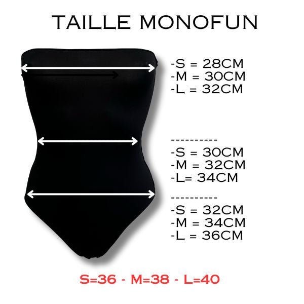 Maillot 1 pièce / MonoFun Terracotta - Fr.LaJolieFun