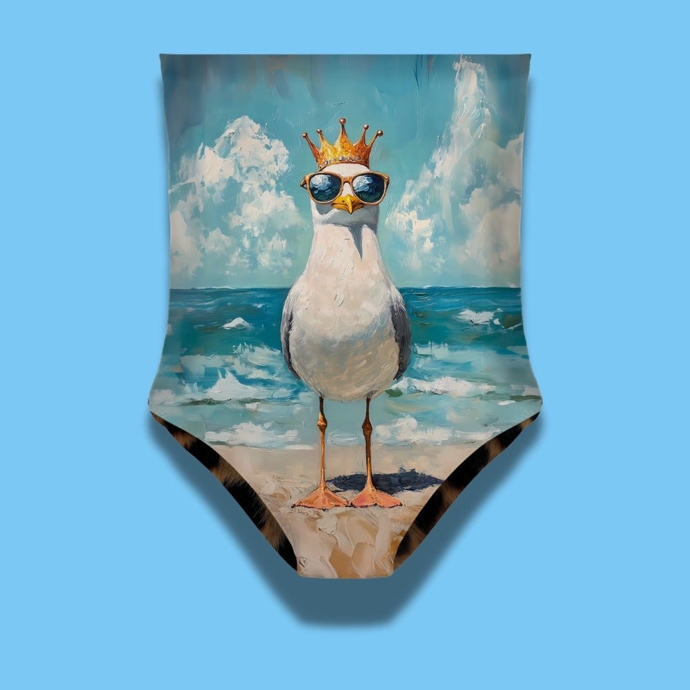 Maillot 1 pièce réversible The Queen - Fr.LaJolieFun