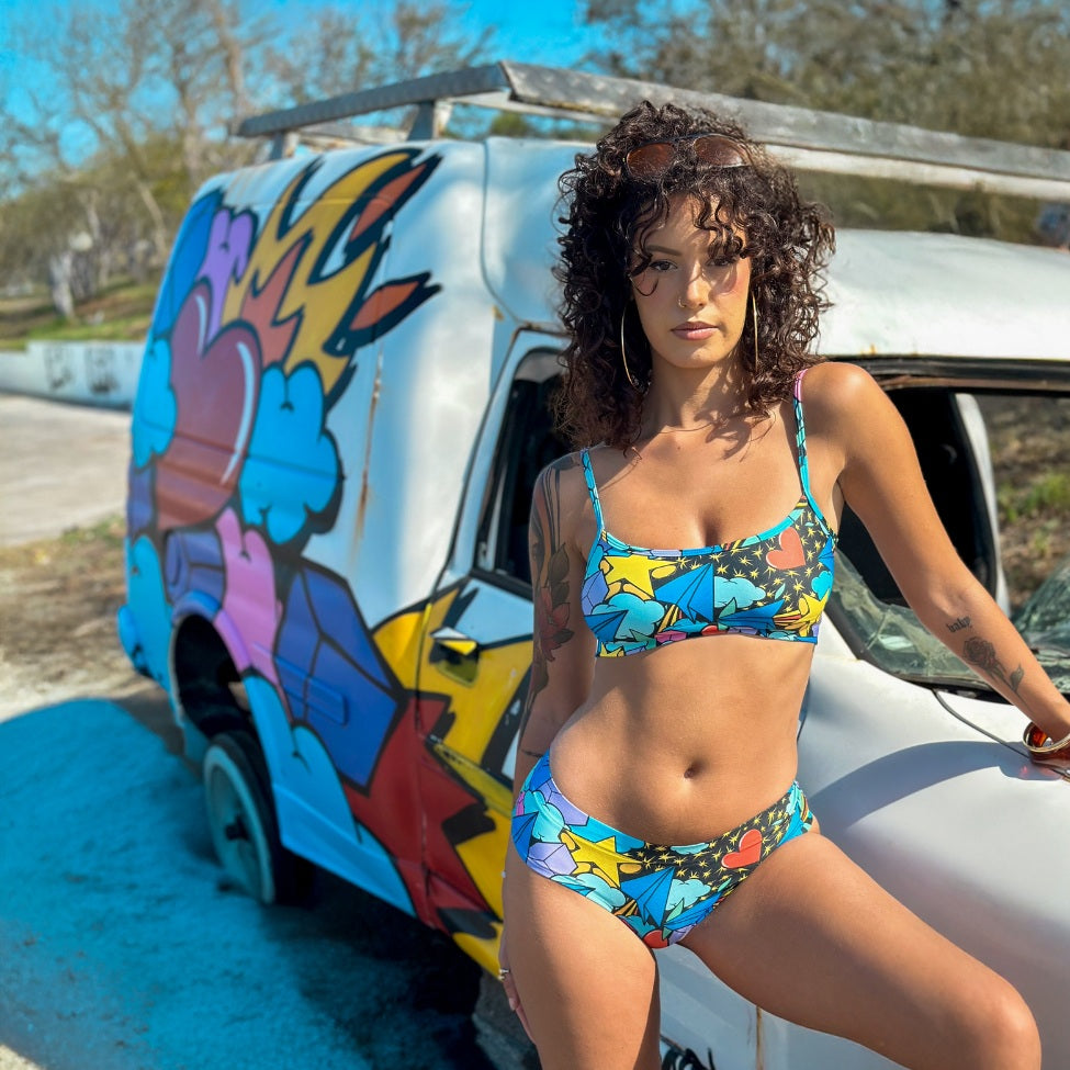 Monokini / mutandine Cosmic Love