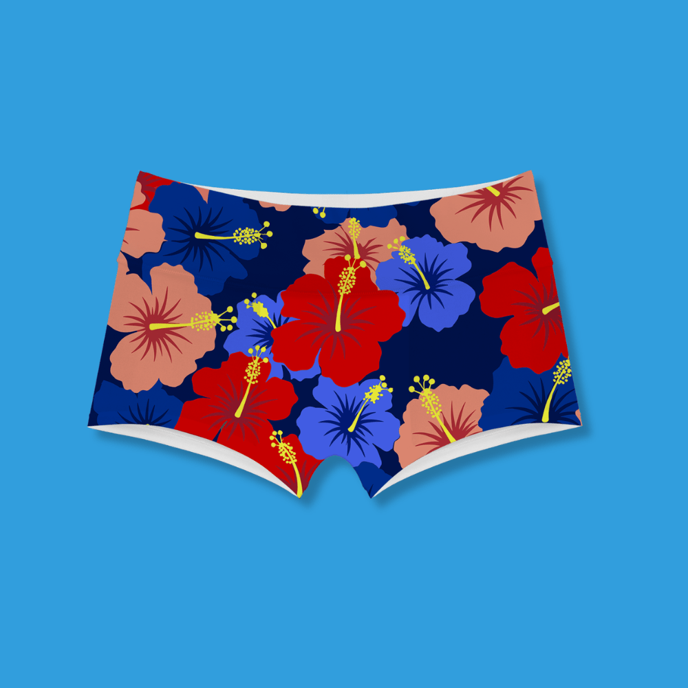 Boxer Homme Hibiscus - Fr.LaJolieFun