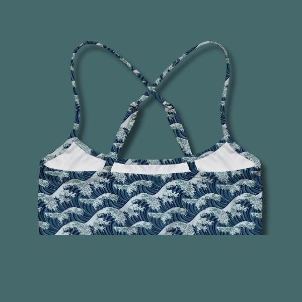 Brassière bretelles croisées Hokusai - Fr.LaJolieFun