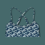 Brassière bretelles croisées Hokusai - Fr.LaJolieFun