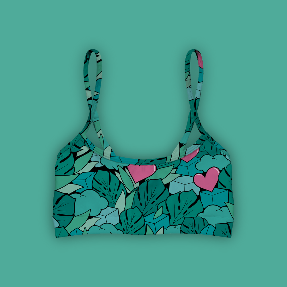 Brassière Bretelles Droites Jungle - Fr.LaJolieFun