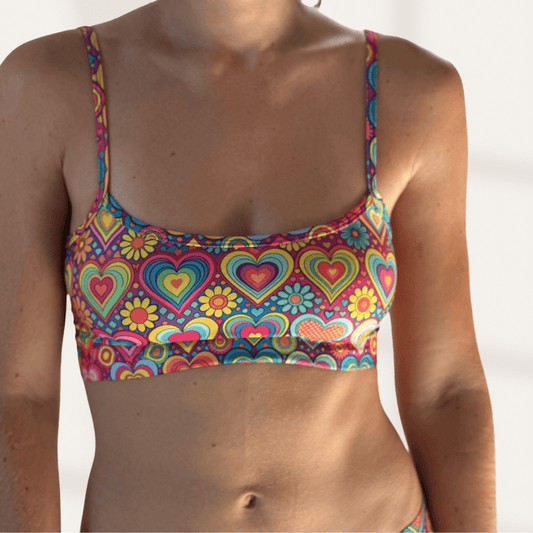 Brassière Bretelles Droites Peace & Love - Fr.LaJolieFun