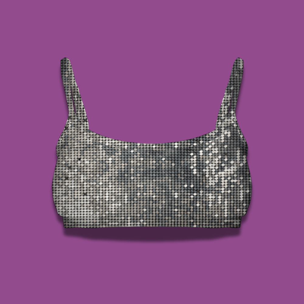 Brassière Bretelles Droites Vinyle - Fr.LaJolieFun