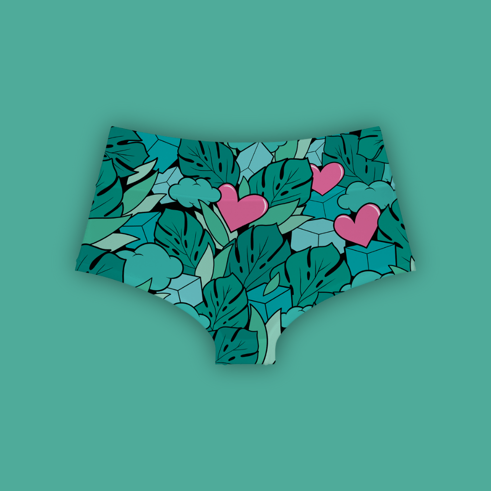 Culotte Taille Haute Jungle - Fr.LaJolieFun