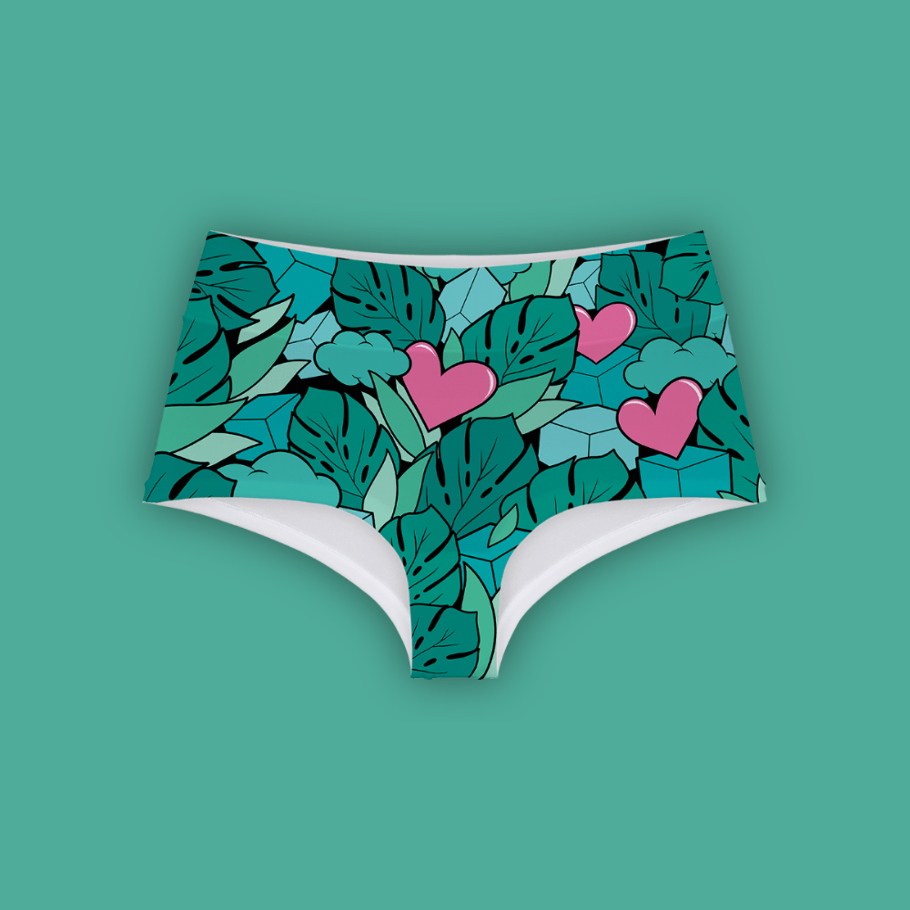 Culotte Taille Haute Jungle - Fr.LaJolieFun