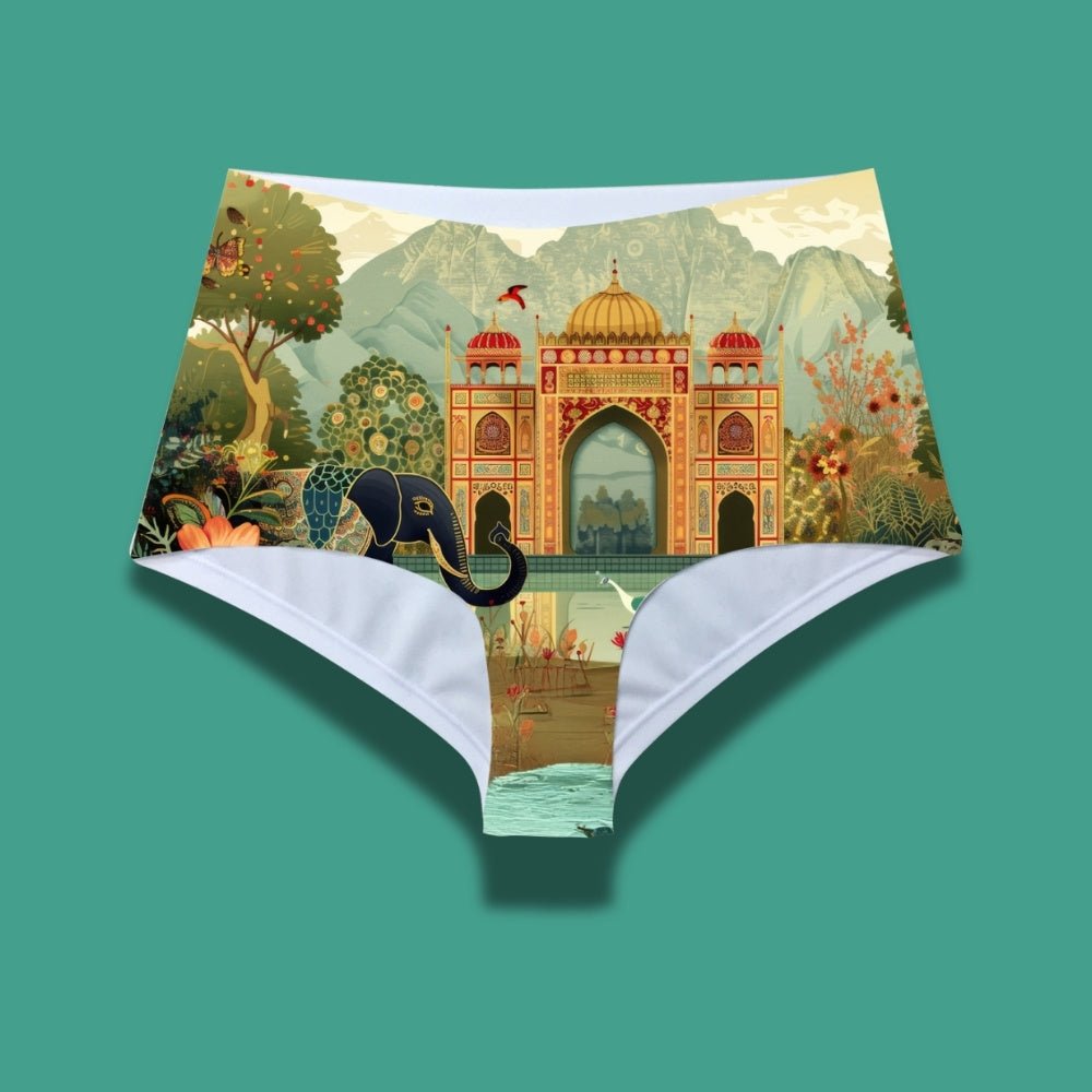 Culotte taille haute Maharaja - Fr.LaJolieFun