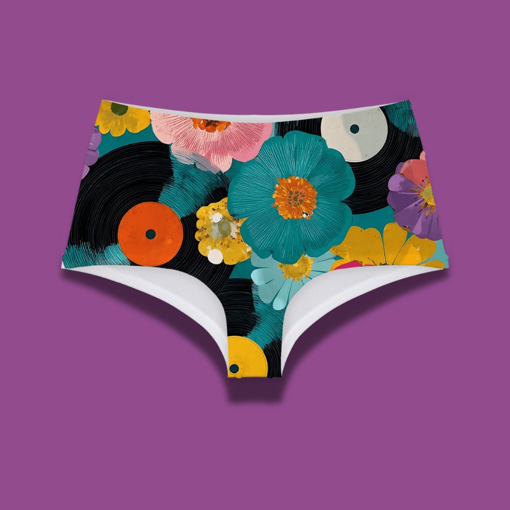 Culotte Taille Haute Vinyle - Fr.LaJolieFun