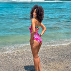 Maillot 1 pièce Réversible Happy Rose - Fr.LaJolieFun