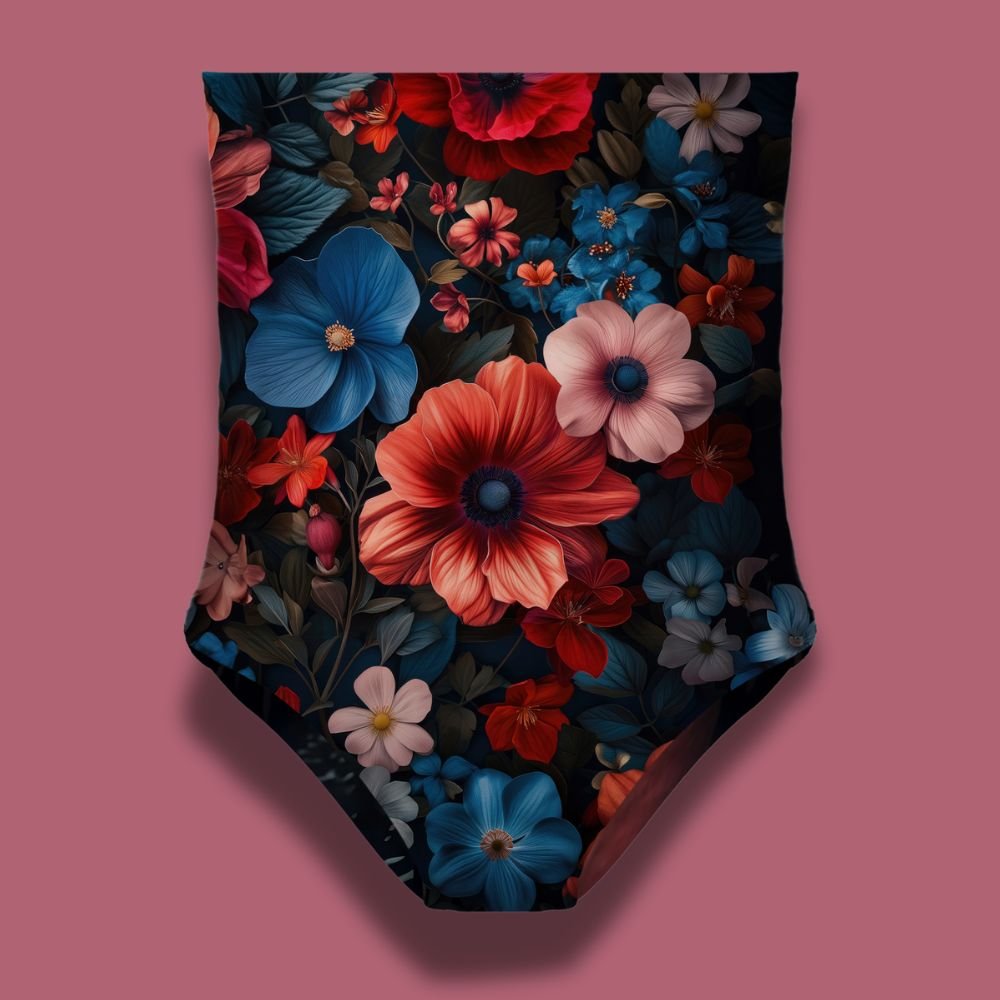 Maillot 1 pièce réversible Iris - Fr.LaJolieFun