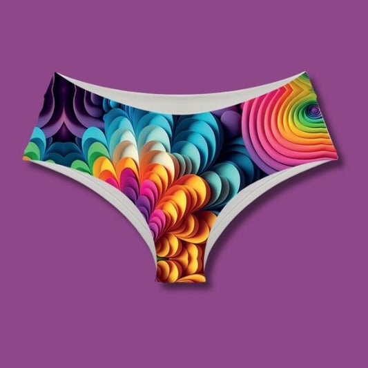 Monokini / culotte Arc En Ciel - Fr.LaJolieFun