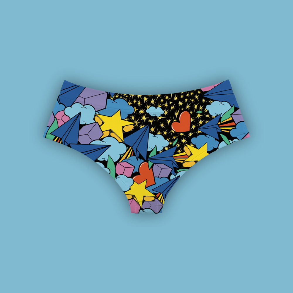 Monokini / Culotte Cosmic Love - Fr.LaJolieFun