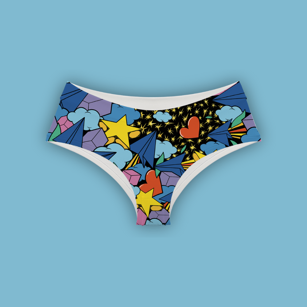 Monokini / Culotte Cosmic Love - Fr.LaJolieFun