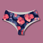 Monokini / culotte Fleur Bleu - Fr.LaJolieFun