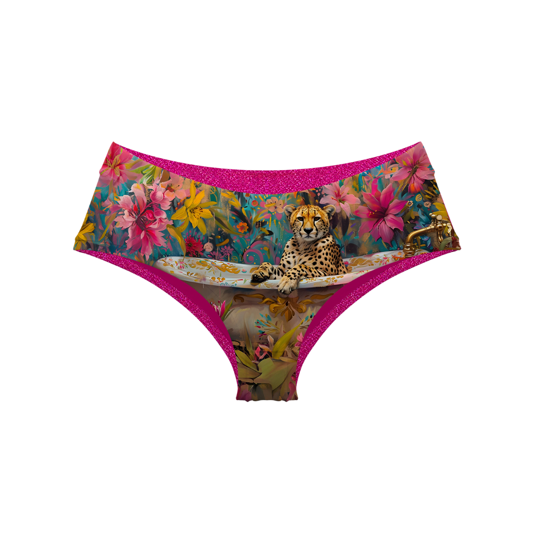 Monokini / Culotte Gigi Pink - Fr.LaJolieFun