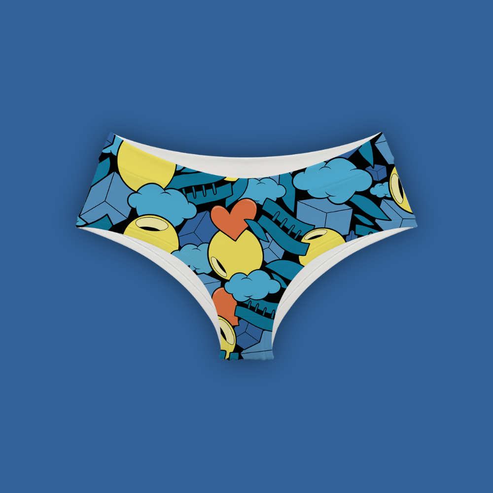 Monokini / Culotte Happy Shapes - Fr.LaJolieFun