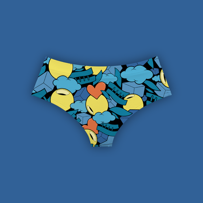 Monokini / Culotte Happy Shapes - Fr.LaJolieFun