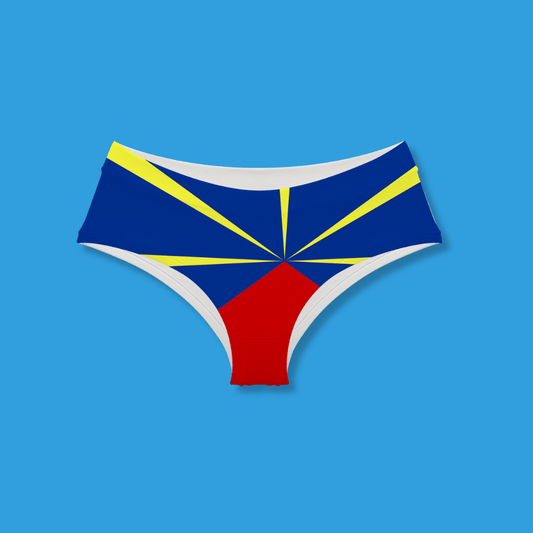 Monokini / culotte Hibiscus - Fr.LaJolieFun