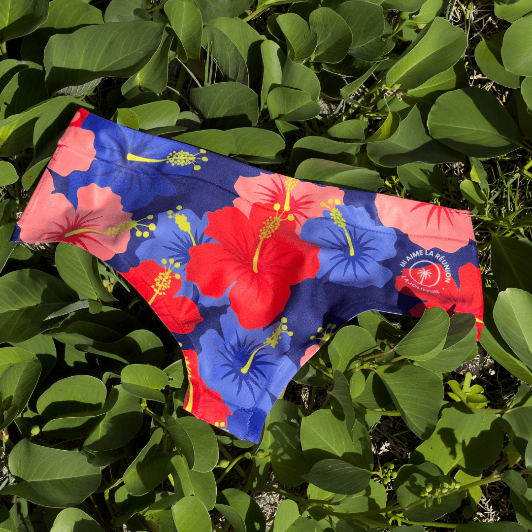 Monokini / culotte Hibiscus - Fr.LaJolieFun