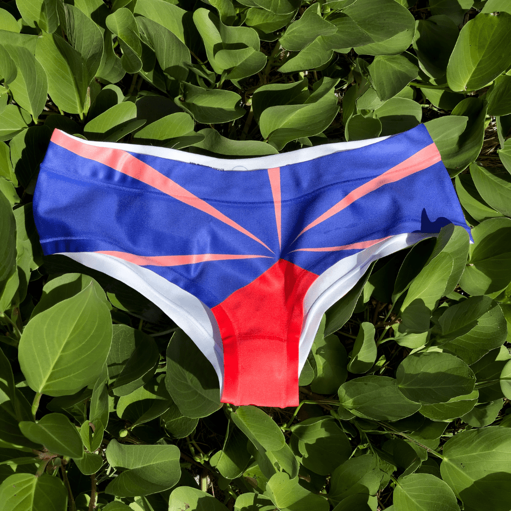 Monokini / culotte Hibiscus - Fr.LaJolieFun