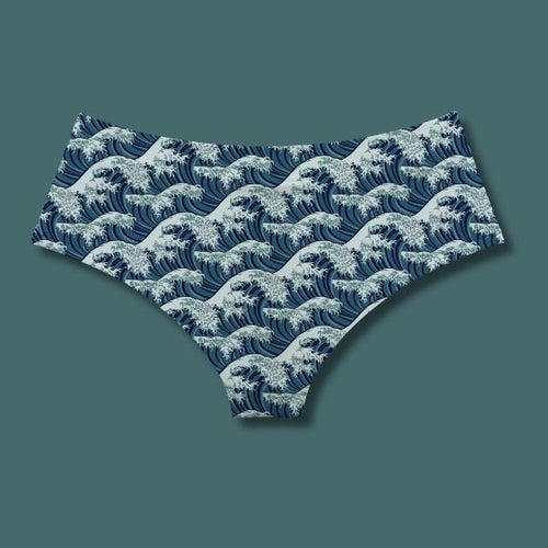 Monokini / culotte Hokusai - Fr.LaJolieFun
