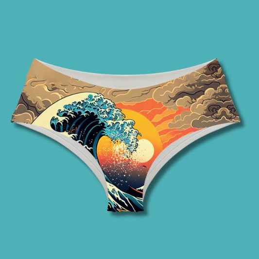 Monokini / culotte La Vague - Fr.LaJolieFun