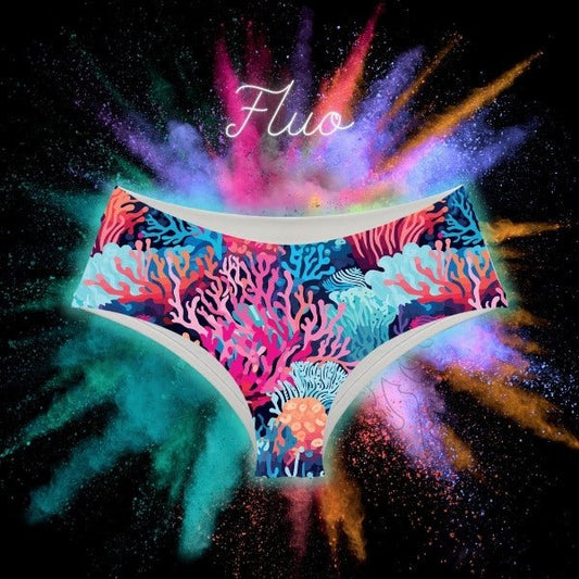 Monokini / culotte Lagon Fluo - Fr.LaJolieFun