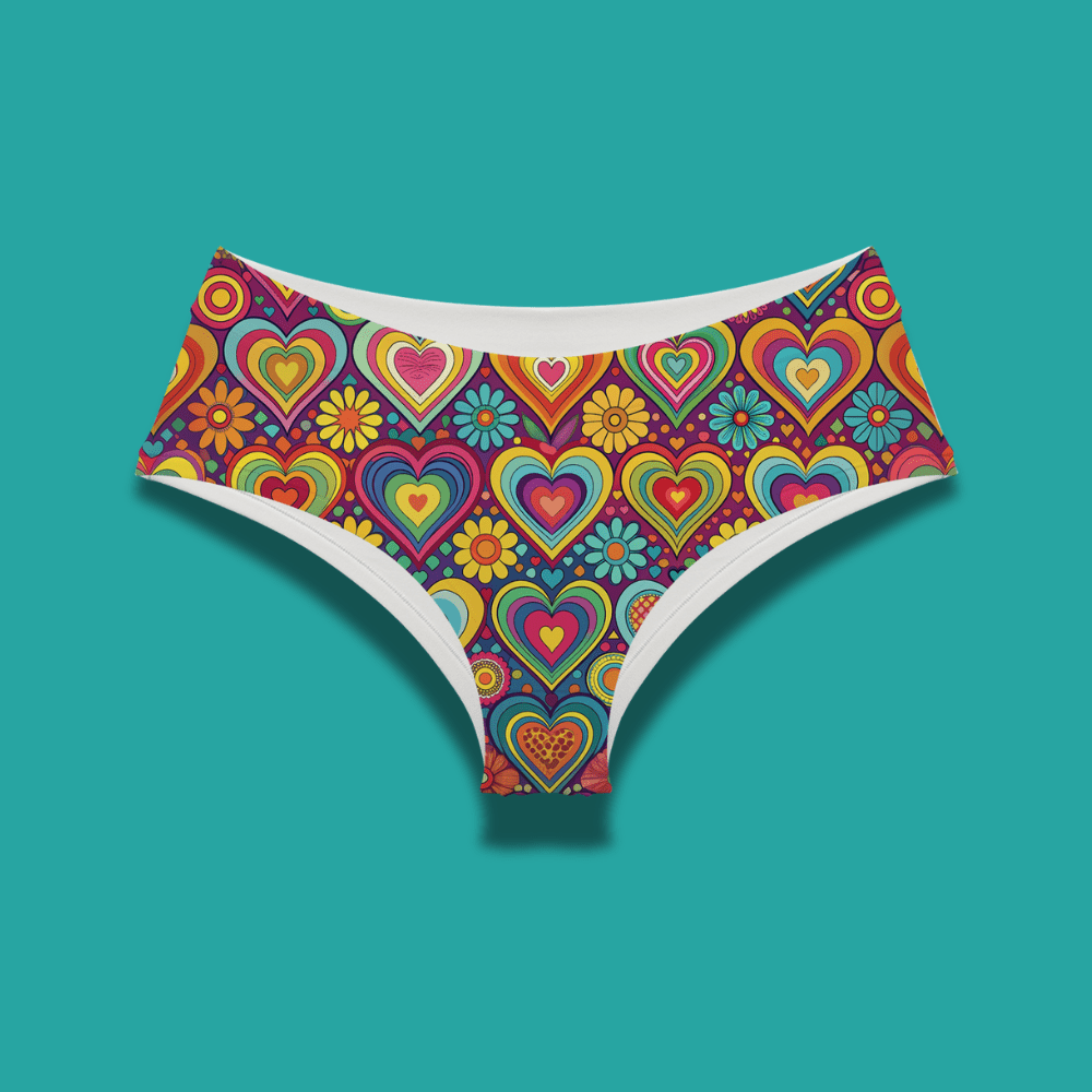 Monokini / Culotte Peace & Love - Fr.LaJolieFun