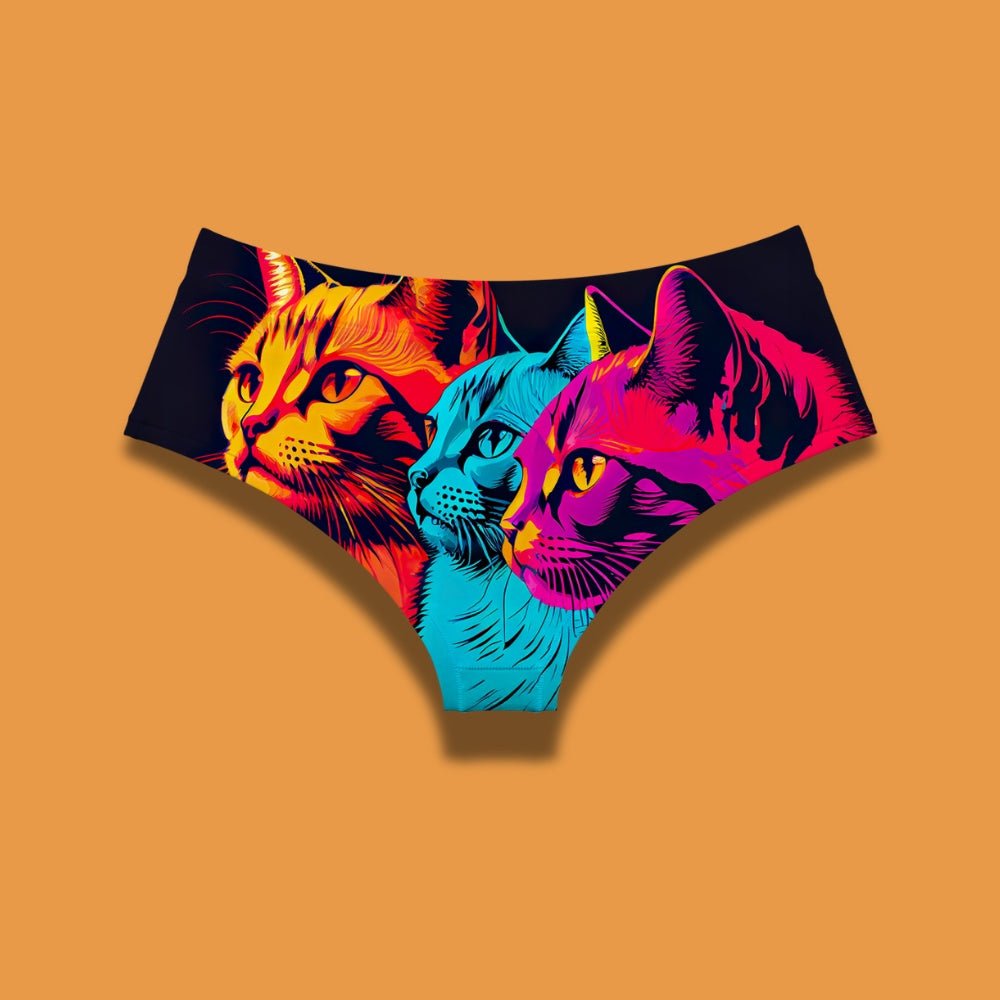 Monokini / Culotte Popcats - Fr.LaJolieFun