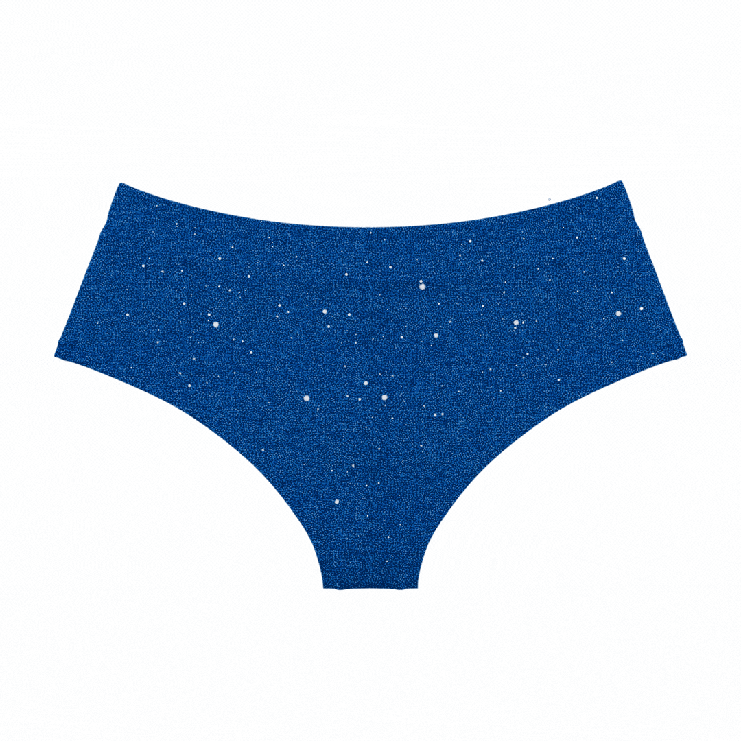 Butterfly Blue bikini bottom / panty