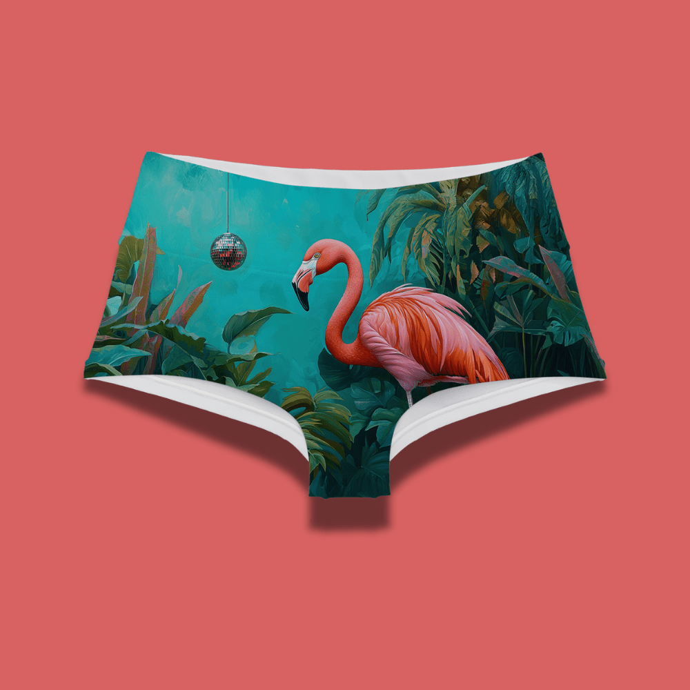 Shorty Flamant Chic - Fr.LaJolieFun