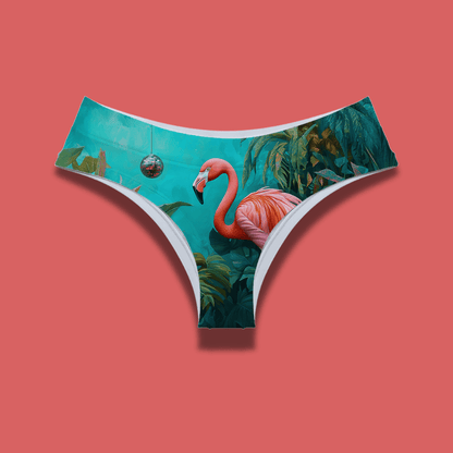 Tanga Flamant Chic - Fr.LaJolieFun