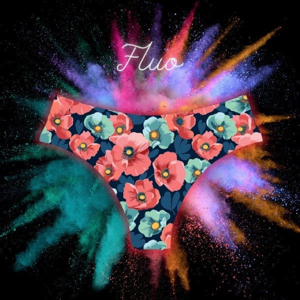 Tanga Flowers Fluo - Fr.LaJolieFun