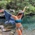 "Peacock Blue" Bandeau bra